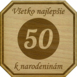 Bierdeckel aus Holz - Brünn