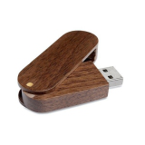 Holz USB-Stick Sebas in dunkelbraun