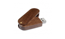 Holz USB-Stick Sebas in dunkelbraun