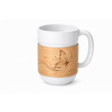 Stilvolle Keramiktasse Amelie, Fassungsvermögen 310 ml