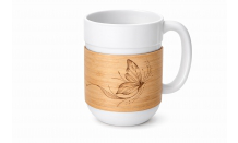 Stilvolle Keramiktasse Amelie, Fassungsvermögen 310 ml