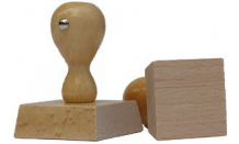 Holzstempel - Viereck 60x60 mm