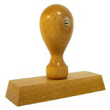 Holzstempel - Rechteck 100x35