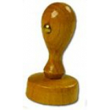 Holzstempel - rund - Durchmesser 36 mm