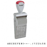 Ziffernstempel mit Text Classic Alphabet