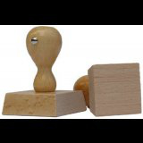 Holzstempel - Viereck 70x70 mm