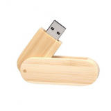 Holz USB-Stick Sebas in hellbraun