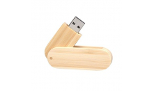 Holz USB-Stick Sebas in hellbraun
